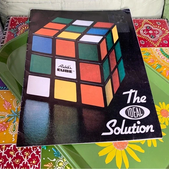 80s Rubik’s Cube Booklet - Picture 1 of 4